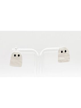 Halloween Ghost Stud Earrings Retro Vintage Style